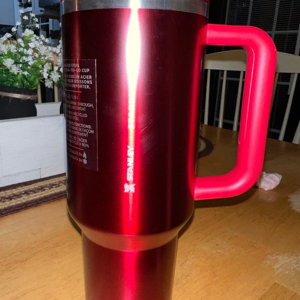 Stanley Starbucks holiday red tumbler